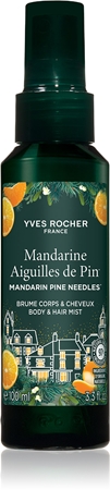 Yves Rocher Mandarin Pine Needles spray parfumat pentru corp și păr
