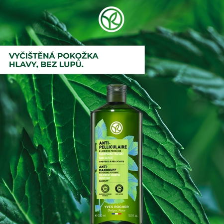 Yves Rocher ANTI-PELLICULAIRE šampon proti lupům