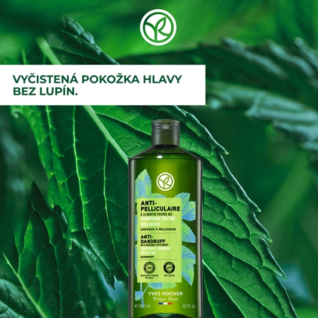 Yves Rocher ANTI-PELLICULAIRE šampón proti lupinám