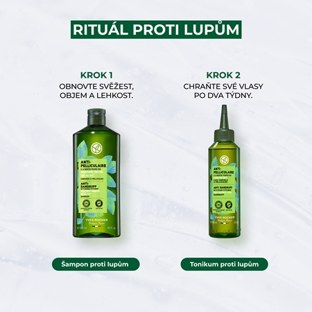 Yves Rocher ANTI-PELLICULAIRE šampon proti lupům