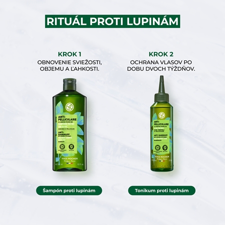 Yves Rocher ANTI-PELLICULAIRE šampón proti lupinám