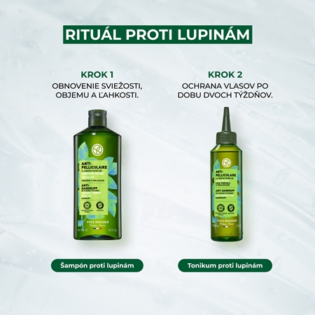 Yves Rocher ANTI-PELLICULAIRE tonikum proti lupinám