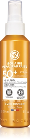 Yves Rocher Solaire Peau Parfaite mléko na opalování ve spreji 50+