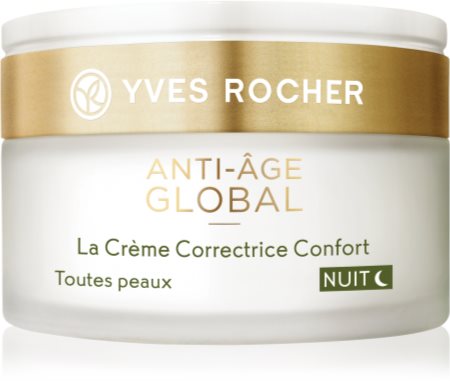 Crème nuit Correctrice Confort - toutes peaux • Yves Rocher