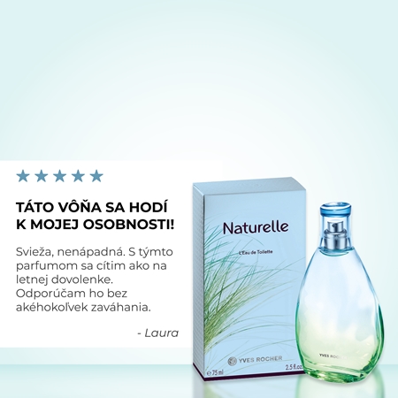 Yves Rocher Naturelle toaletná voda pre ženy