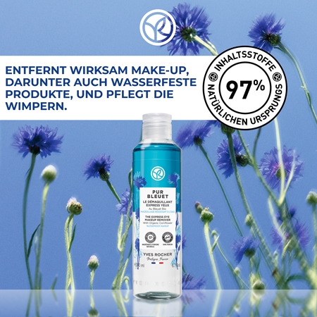 Yves Rocher Pur Bleuet sanfter 2-Phasen Make up-Entferner für die Augen