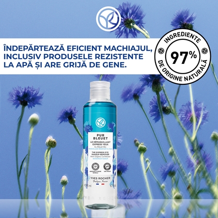 Yves Rocher Pur Bleuet Demachiant bifazic pentru ochi