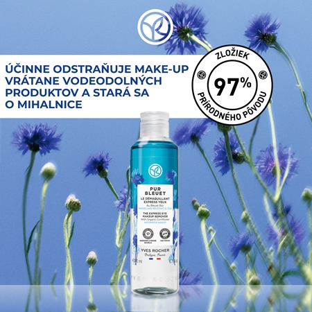 Yves Rocher Pur Bleuet jemný dvojfázový odličovač na oči