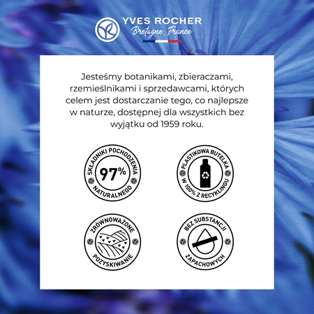 Yves Rocher Pur Bleuet delikatny dwufazowy plyn do demakijażu do oczu