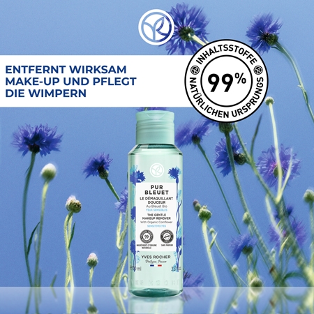 Yves Rocher Pur Bleuet Abschmink-Wasser für empfindliche Augen