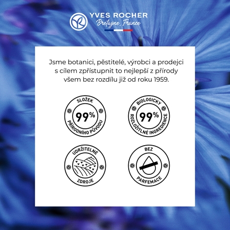 Yves Rocher Pur Bleuet odličovací čisticí voda pro citlivé oči