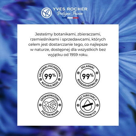 Yves Rocher Pur Bleuet płyn oczyszczający do demakijażu do wrażliwych oczu