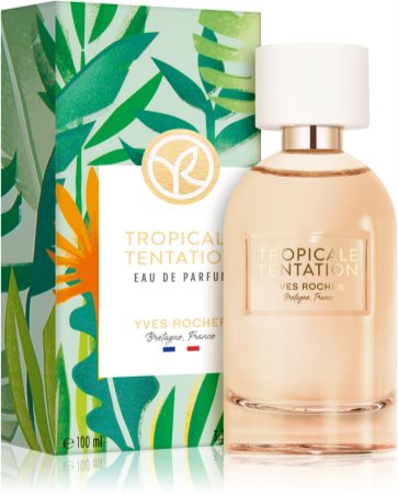 Women's Perfume 100ml TEMPTATION TROPICAL Box Set Complete Yves Rocher