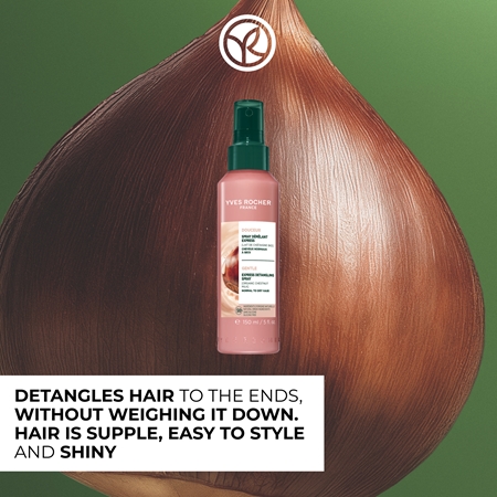Yves Rocher Douceur leite para fácil penteado de cabelo