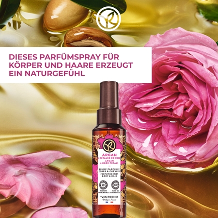 Yves Rocher Bain de Nature parfümiertes Spray für Körper und Haare