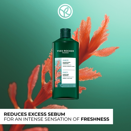 Yves Rocher Pureté cleansing detoxifying shampoo