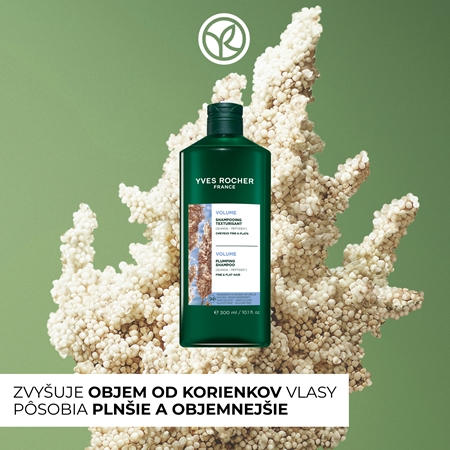 Yves Rocher Volume & Substance čistiaci šampón pre objem
