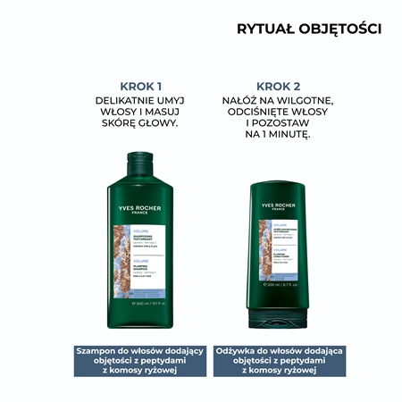 Yves Rocher Volume & Substance szampon oczyszczający nadający objętości