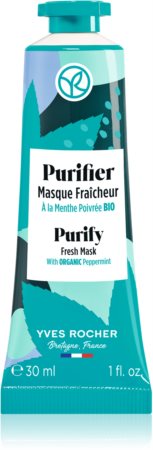 Yves Rocher Mini Masque oczyszczająca maseczka do twarzy z miętą