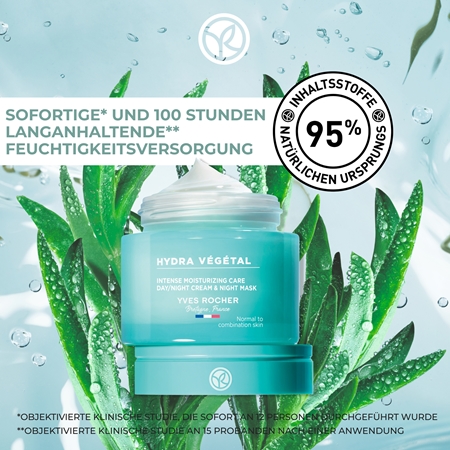 Yves Rocher Hydra Végétal intensive, hydratisierende Creme