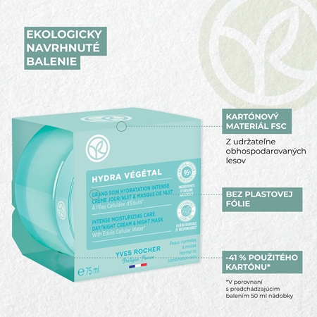 Yves Rocher Hydra Végétal intenzívny hydratačný krém