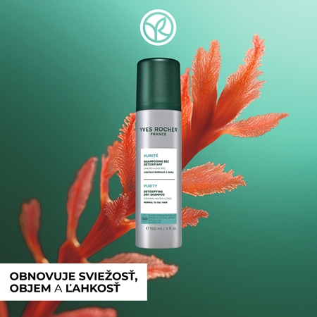 Yves Rocher Pureté suchý šampón