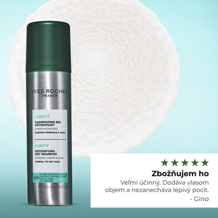 Yves Rocher Pureté suchý šampón
