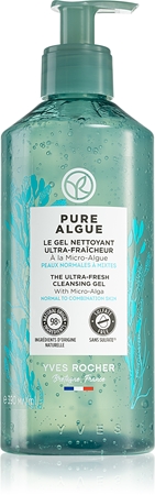 Yves Rocher Pure Algue osvěžující čisticí gel pro normální až smíšenou pleť