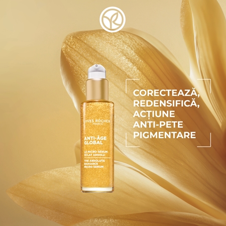 Yves Rocher Anti-Age Global ser cu efect iluminator cu micro-perle