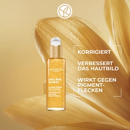 Yves Rocher Anti-Age Global aufhellendes Serum mit Microperls
