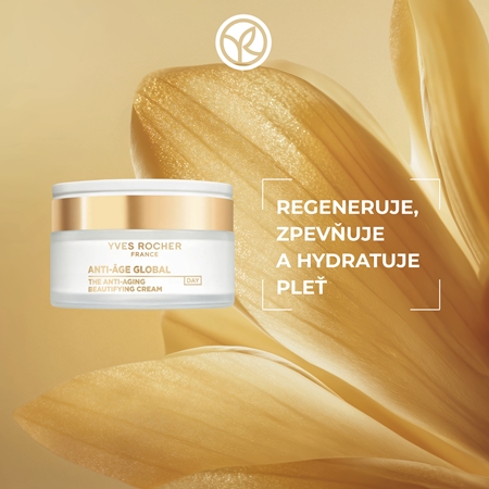 Yves Rocher Anti-Age Global denní revitalizační krém proti vráskám