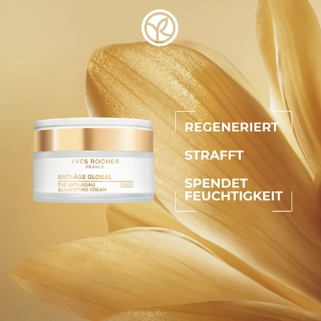 Yves Rocher Anti-Age Global revitalisierende Tagescreme gegen Falten