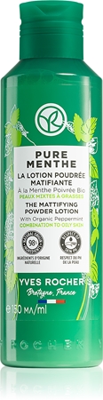 Yves Rocher Pure Menthe čisticí tonikum pro regulaci mazu a minimalizaci pórů