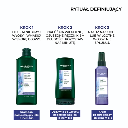 Yves Rocher Boucles szampon do włosów kręconych i falowanych