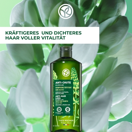 Yves Rocher ANTI-CHUTE Shampoo zur Unterstützung des Haarwachstums