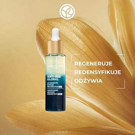 Yves Rocher Anti-Age Global serum dwufazowe na noc