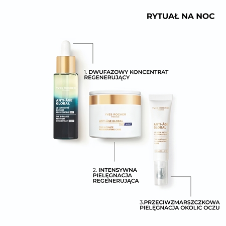Yves Rocher Anti-Age Global serum dwufazowe na noc
