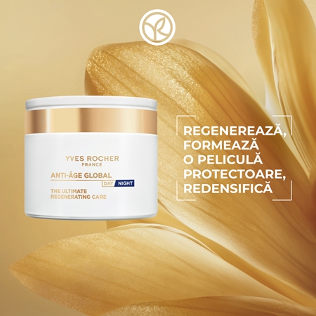 Yves Rocher Anti-Age Global tratament intens regenerativ ziua și noaptea