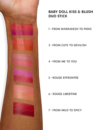Yves Saint Laurent Baby Doll Kiss & Blush Duo Stick тональний бальзам для губ