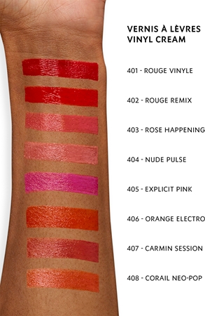 Yves saint laurent vinyl discount lip cream rose swatch