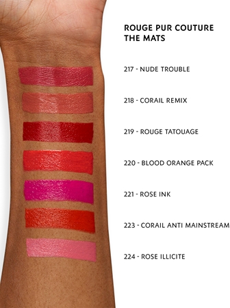 Yves Saint Laurent Rouge Pur Couture The Mats rossetto opacizzante
