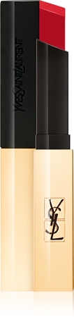 Yves Saint Laurent Rouge Pur Couture The Slim Precīza klājuma lūpu krāsa ar matētu ādas pārklājumu