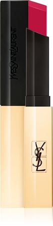Yves Saint Laurent Rouge Pur Couture The Slim dünner, mattierender Lippenstift mit Ledereffekt
