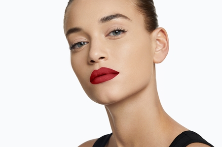 Yves Saint Laurent Rouge Pur Couture The Slim dünner, mattierender Lippenstift mit Ledereffekt