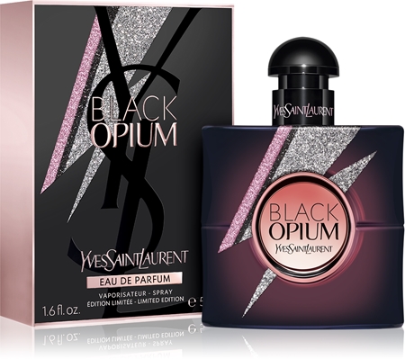Yves Saint Laurent Black Opium Storm Illusion Eau de Parfum limitierte Ausgabe für Damen