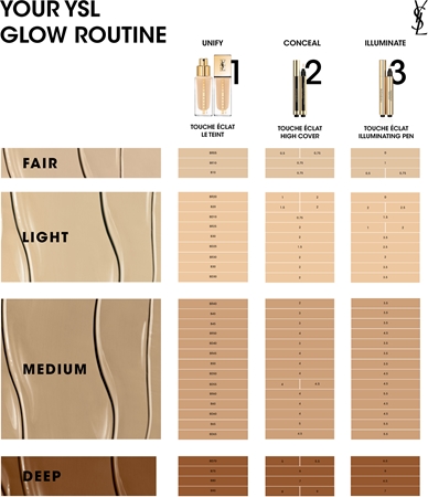 Yves Saint Laurent Touche Éclat Le Teint dlouhotrvající make-up pro rozjasnění pleti SPF 22