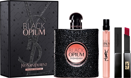 Yves Saint Laurent Black Opium dovanų rinkinys Holiday Party Kit moterims