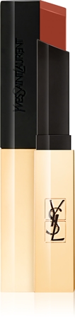 Yves Saint Laurent Rouge Pur Couture The Slim batom mate com efeito de pele