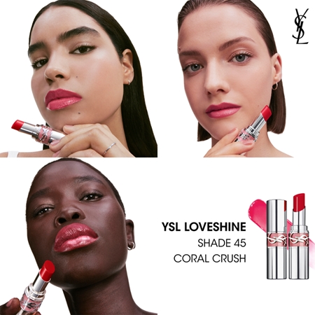 Yves Saint Laurent Loveshine Lipstick žvilgūs drėkinamieji lūpų dažai