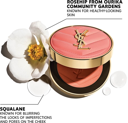Yves Saint Laurent Make Me Blush Bold Blurring Puder-Rouge
